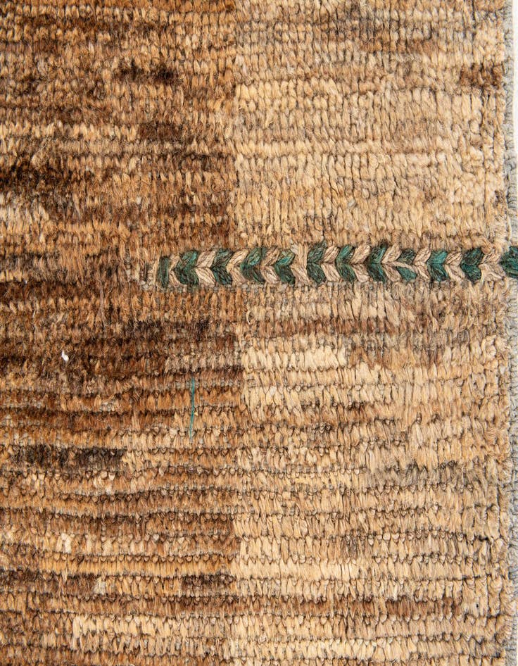 Detail image of  5' 4 x 7' 1  Hand Knotted Moroccan Wool Rug