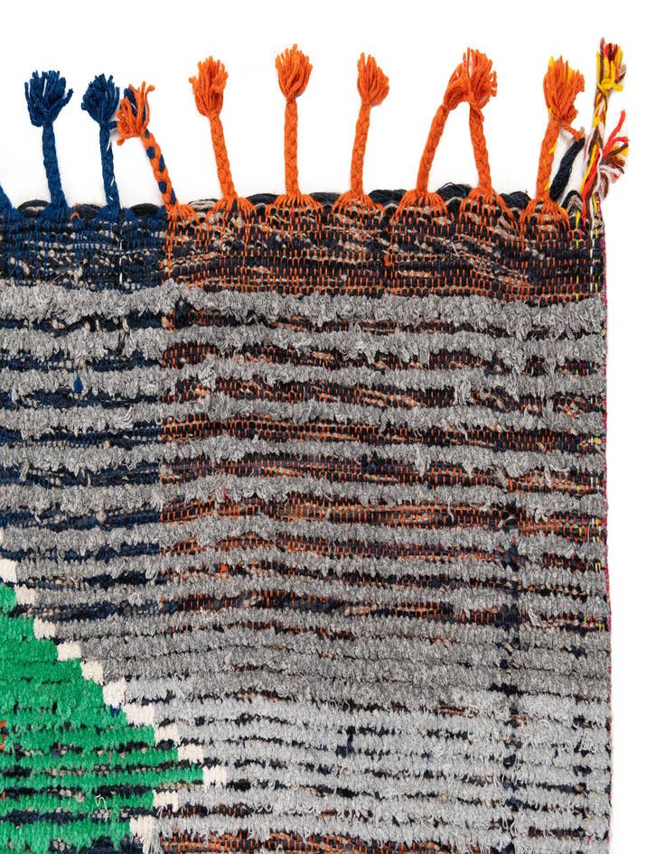 Detail image of  10' 3 x 13' 4  Hand Knotted Moroccan Wool Rug