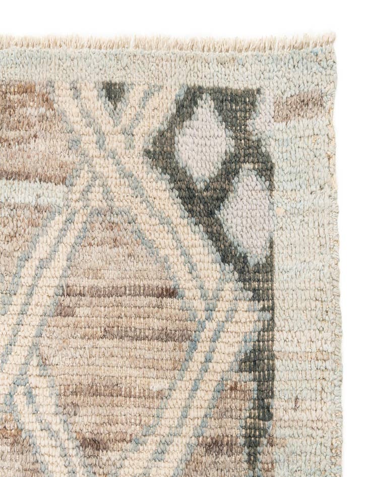 Detail image of  8' 4 x 10' 4  Hand Knotted Moroccan Wool Rug