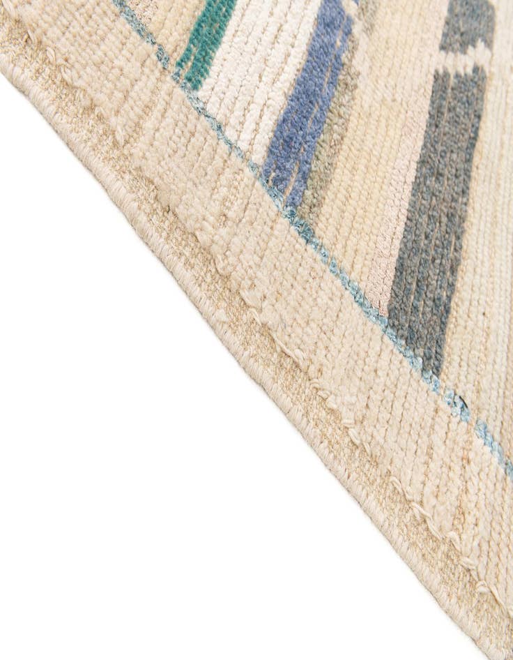 Detail image of  10' 2 x 14' 1  Hand Knotted Moroccan Rug