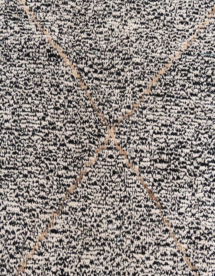 Detail image of  8' x 10' 8  Hand Knotted Moroccan Wool Rug