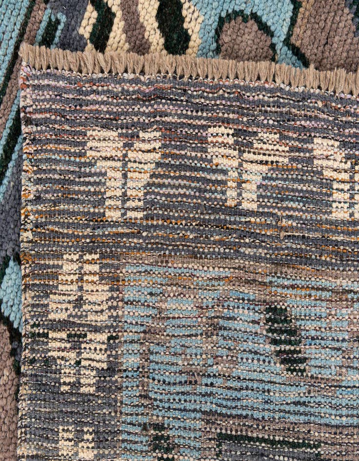 Detail image of  8' x 10' 3  Hand Knotted Moroccan Wool Rug