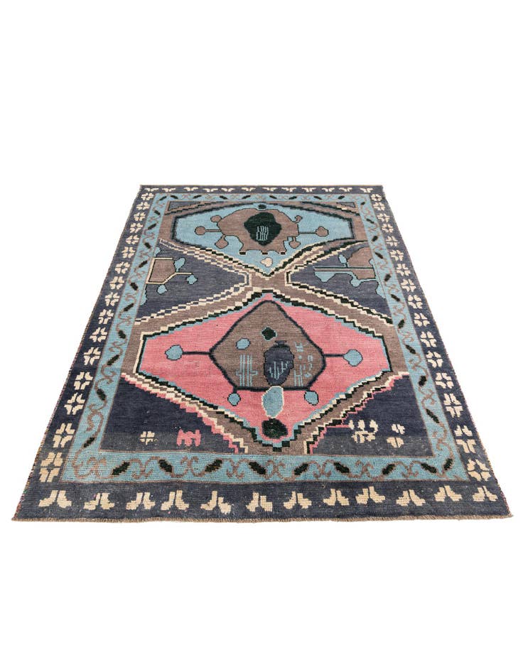 Detail image of  8' x 10' 3  Hand Knotted Moroccan Wool Rug