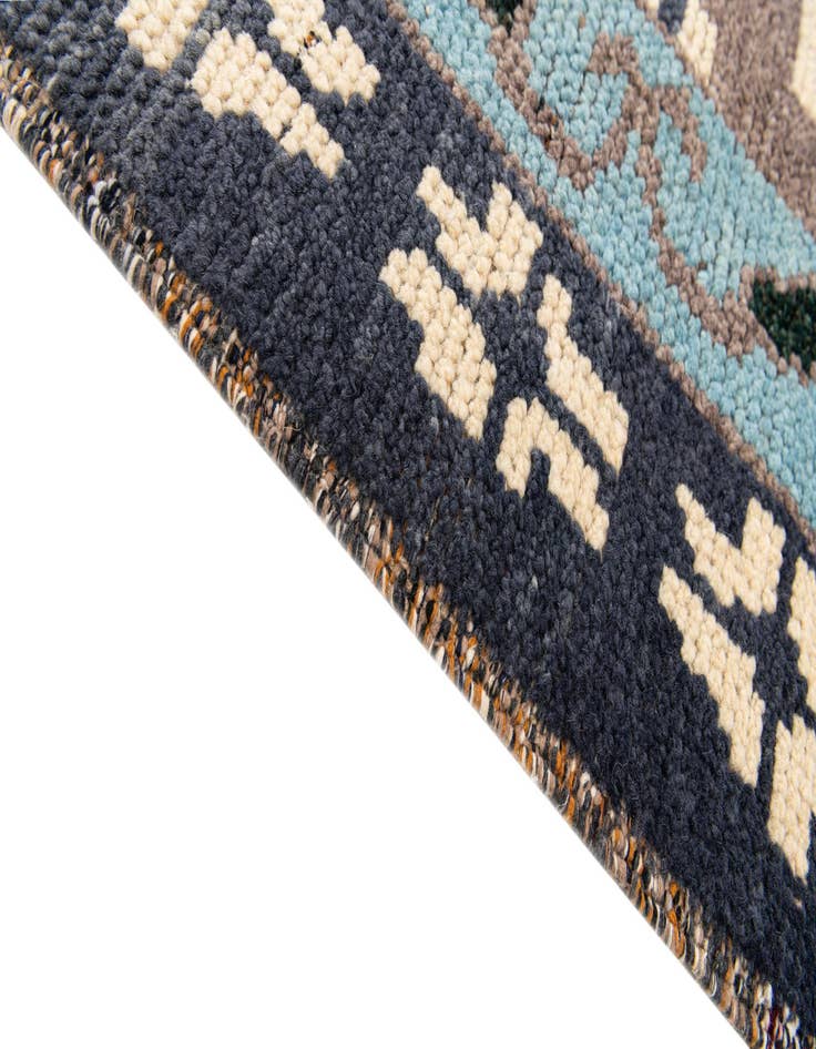 Detail image of  8' x 10' 3  Hand Knotted Moroccan Wool Rug