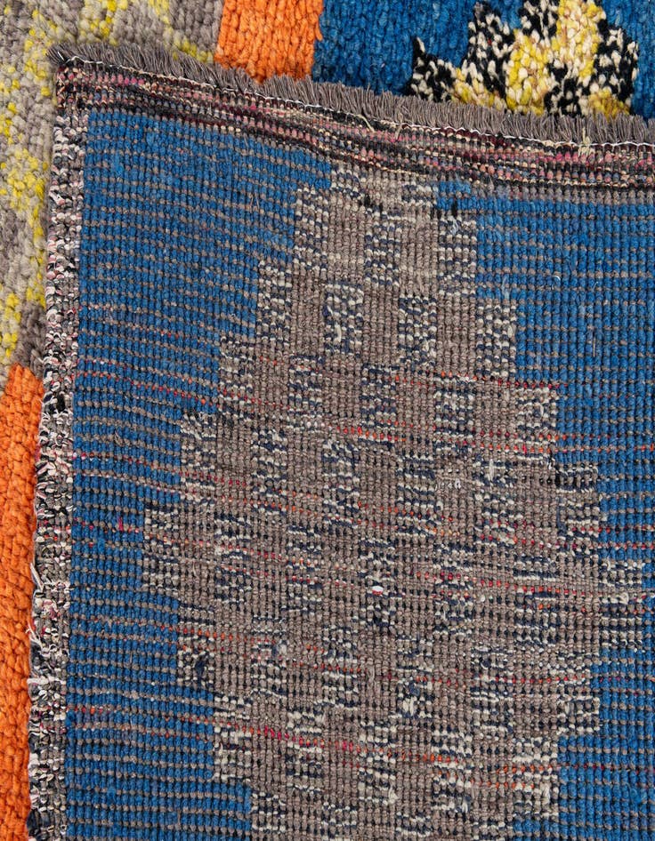 Detail image of  9' 3 x 11' 8  Hand Knotted Moroccan Wool Rug