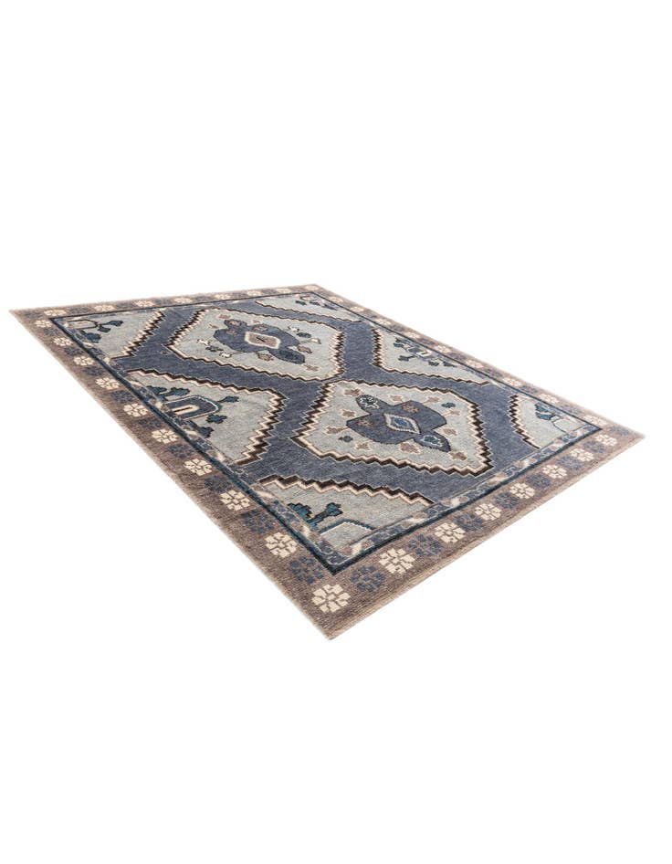 Detail image of  8' 7 x 10' 3  Hand Knotted Moroccan Wool Rug