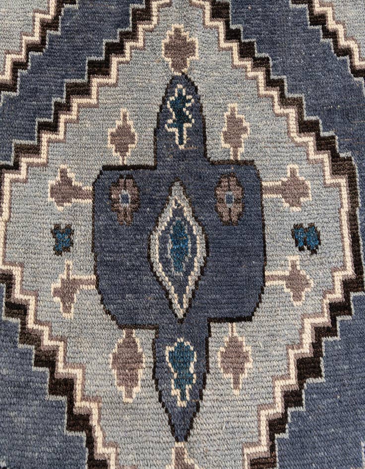 Detail image of  8' 7 x 10' 3  Hand Knotted Moroccan Wool Rug