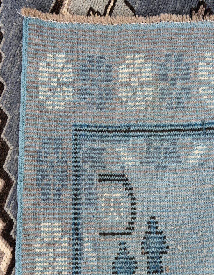 Detail image of  8' x 10' 5  Hand Knotted Moroccan Wool Rug