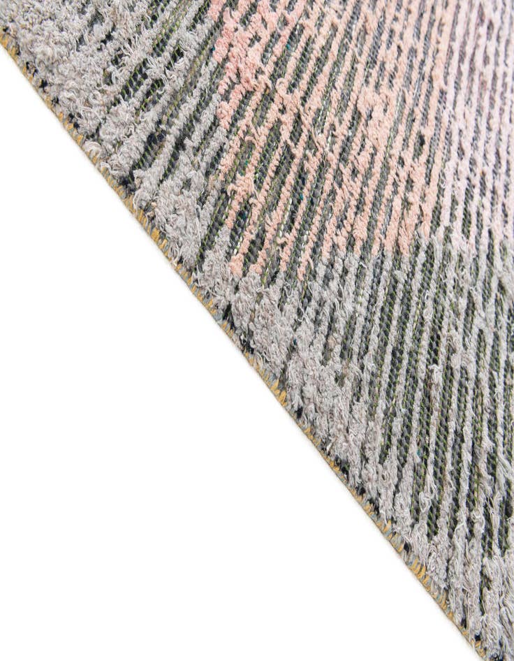 Detail image of  9' 2 x 12'  Hand Knotted Moroccan Wool Rug