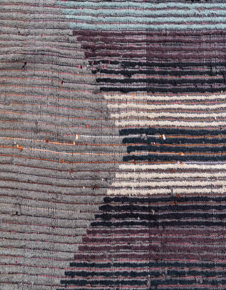 Detail image of  7' 9 x 10' 5  Hand Knotted Moroccan Wool Rug