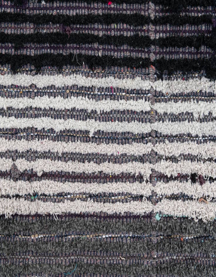 Detail image of  7' 9 x 10' 5  Hand Knotted Moroccan Wool Rug