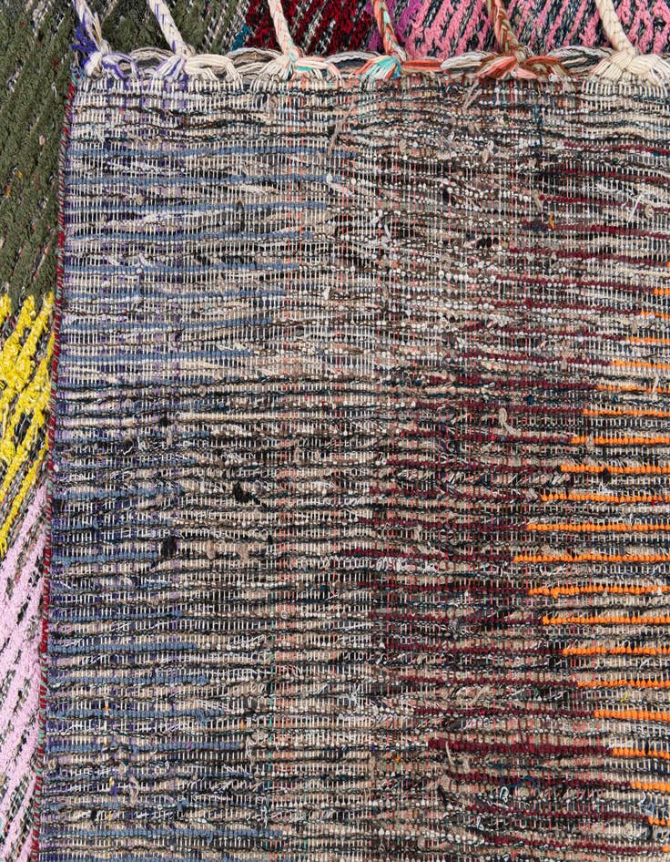 Detail image of  8' 2 x 11'  Hand Knotted Moroccan Wool Rug