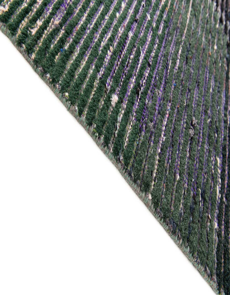 Detail image of  7' 7 x 10' 7  Hand Knotted Moroccan Wool Rug