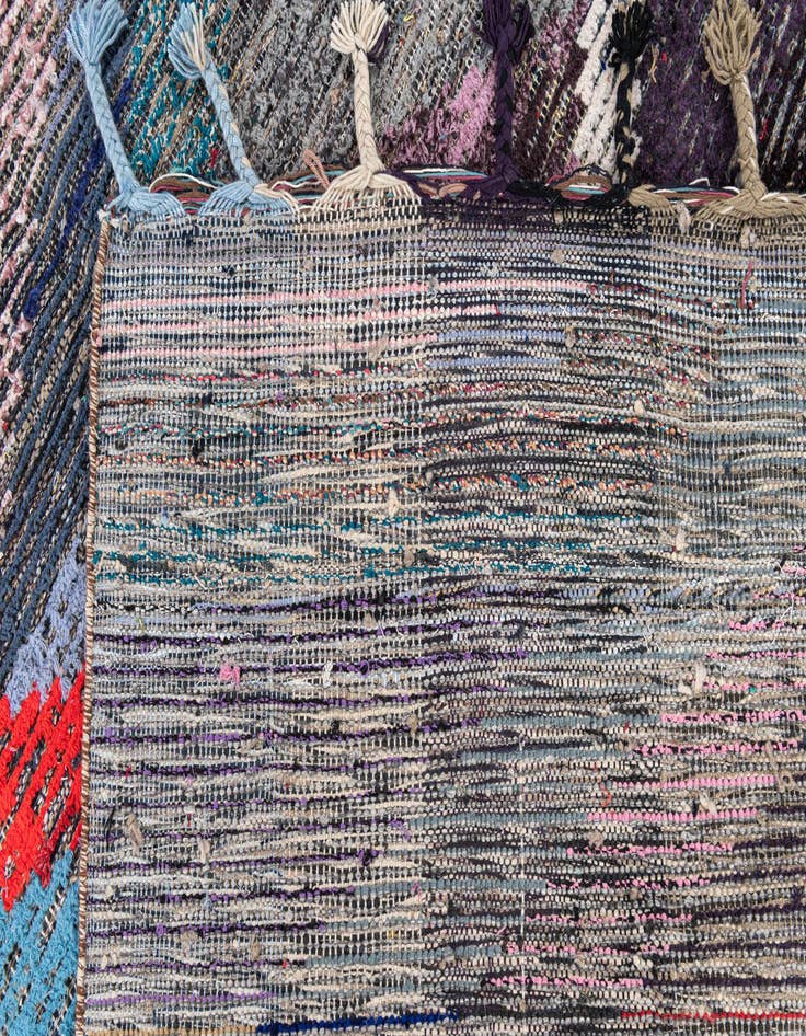 Detail image of  8' 1 x 10' 6  Hand Knotted Moroccan Wool Rug