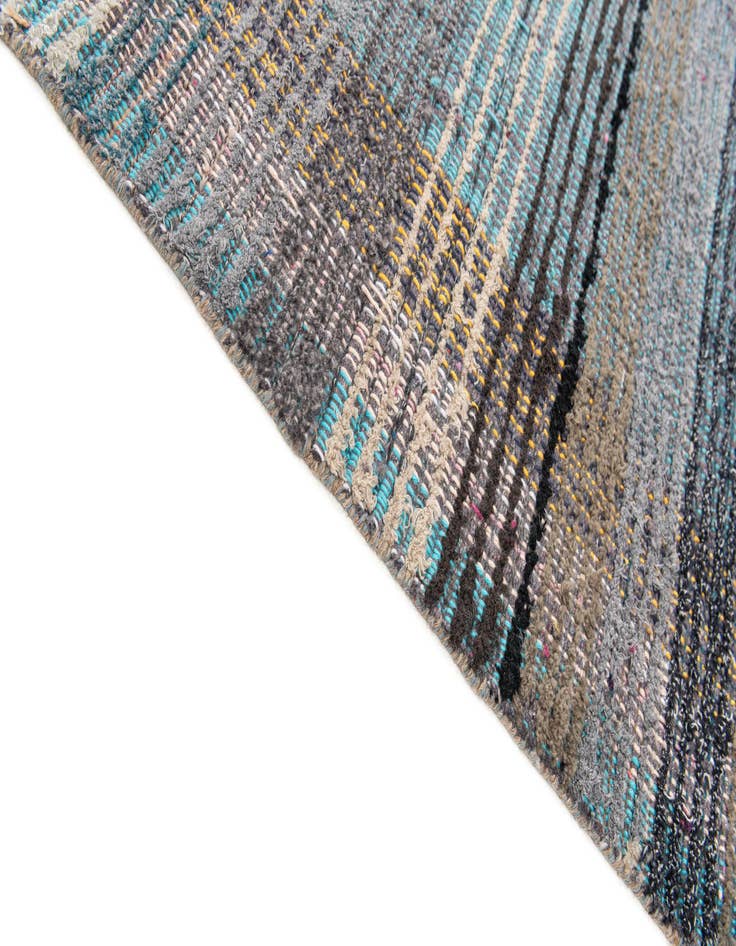 Detail image of  7' 9 x 10' 2  Hand Knotted Moroccan Wool Rug