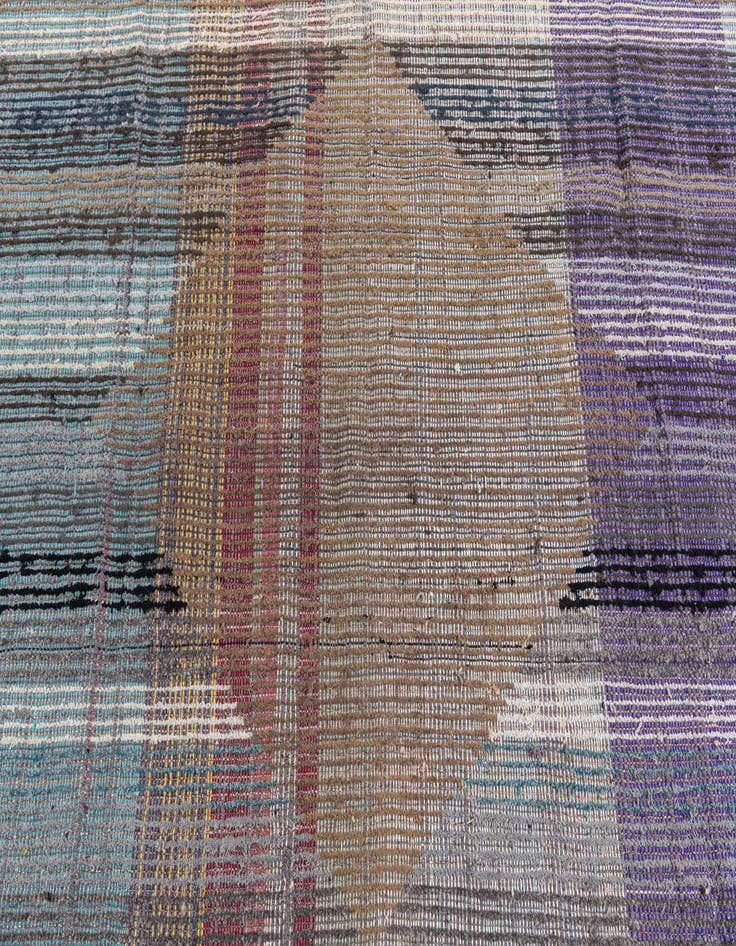 Detail image of  7' 9 x 10' 2  Hand Knotted Moroccan Wool Rug