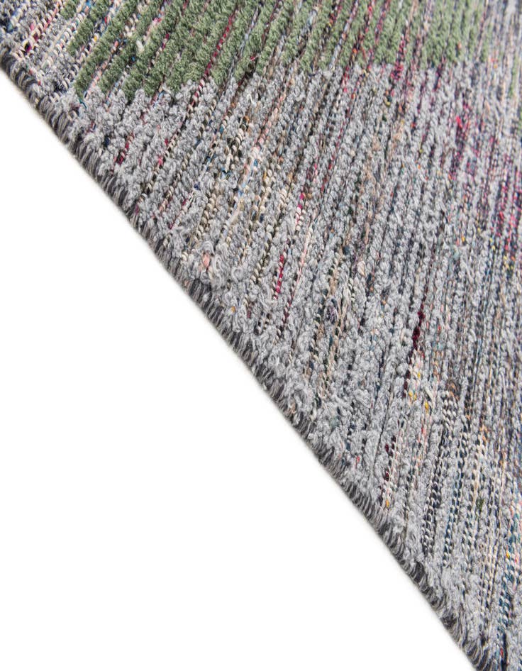 Detail image of  5' 8 x 7' 8  Hand Knotted Moroccan Wool Rug