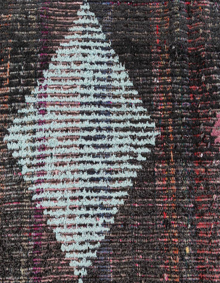 Detail image of  5' 8 x 8' 2  Hand Knotted Moroccan Wool Rug