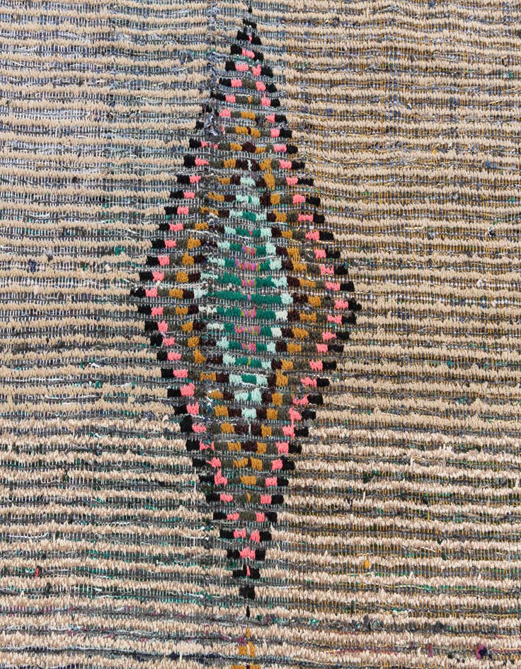 Detail image of  5' 5 x 8' 1  Hand Knotted Moroccan Wool Rug