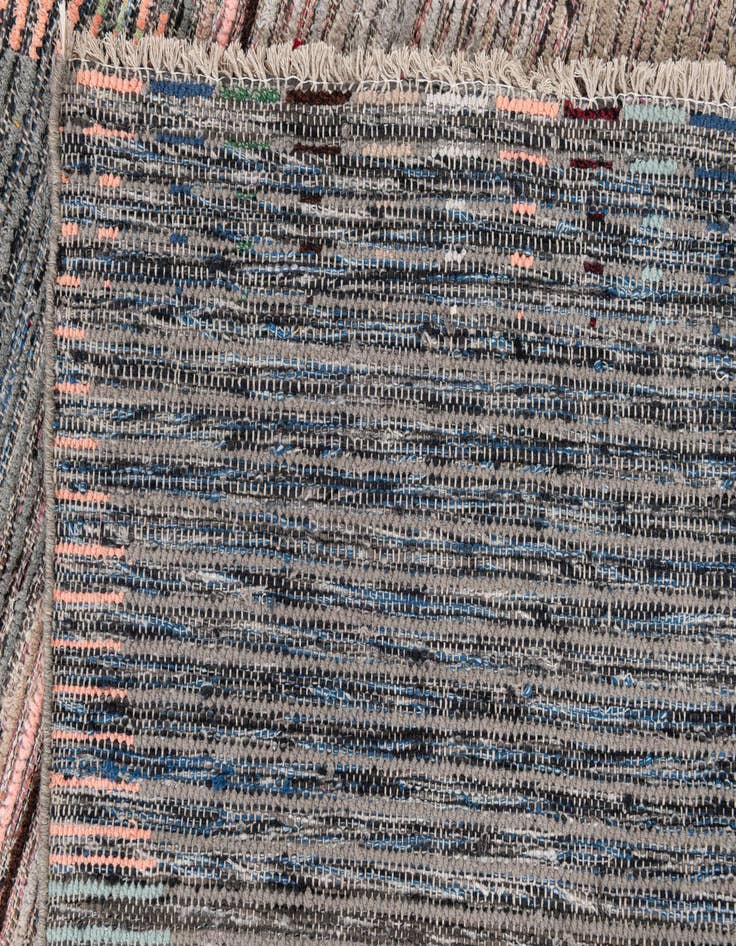 Detail image of  4' 10 x 7' 10  Hand Knotted Moroccan Wool Rug