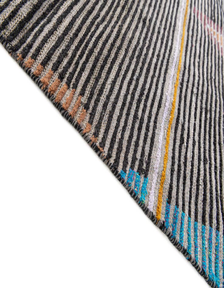 Detail image of  4' x 6' 2  Hand Knotted Moroccan Wool Rug