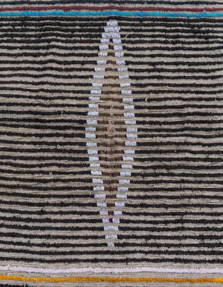 Detail image of  4' x 6' 2  Hand Knotted Moroccan Wool Rug