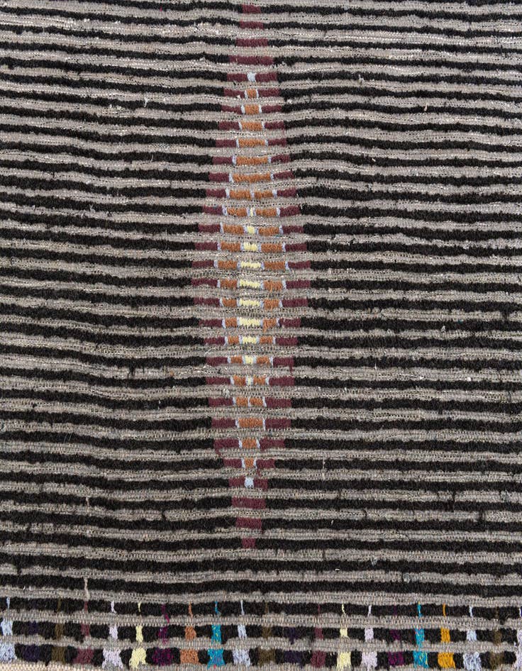 Detail image of  4' x 6' 2  Hand Knotted Moroccan Wool Rug