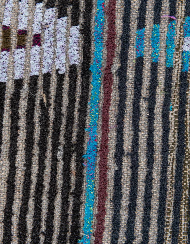 Detail image of  4' x 6' 2  Hand Knotted Moroccan Wool Rug