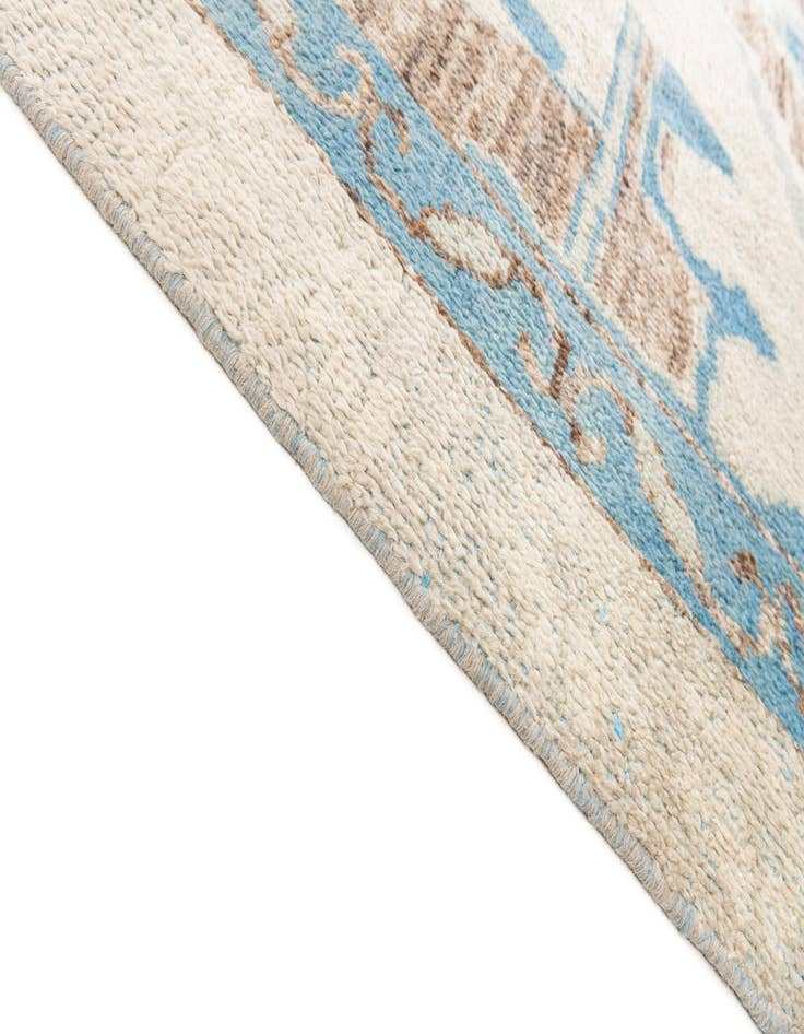 Detail image of  8' 5 x 12' 4  Hand Knotted Moroccan Wool Rug