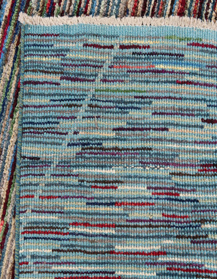 Detail image of  8' x 10' 4  Hand Knotted Moroccan Wool Rug