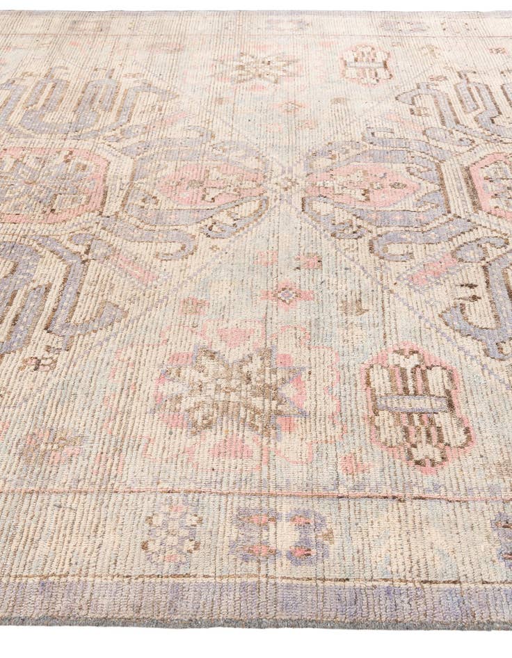 Detail image of  9' 3 x 11' 10  Hand Knotted Moroccan Wool Rug