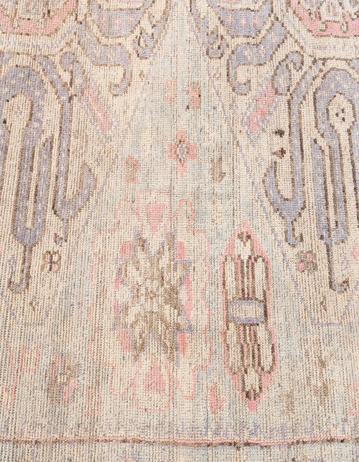 Detail image of  9' 3 x 11' 10  Hand Knotted Moroccan Wool Rug