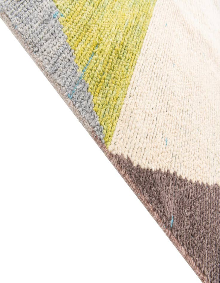 Detail image of  8' 9 x 12' 4  Hand Knotted Moroccan Wool Rug