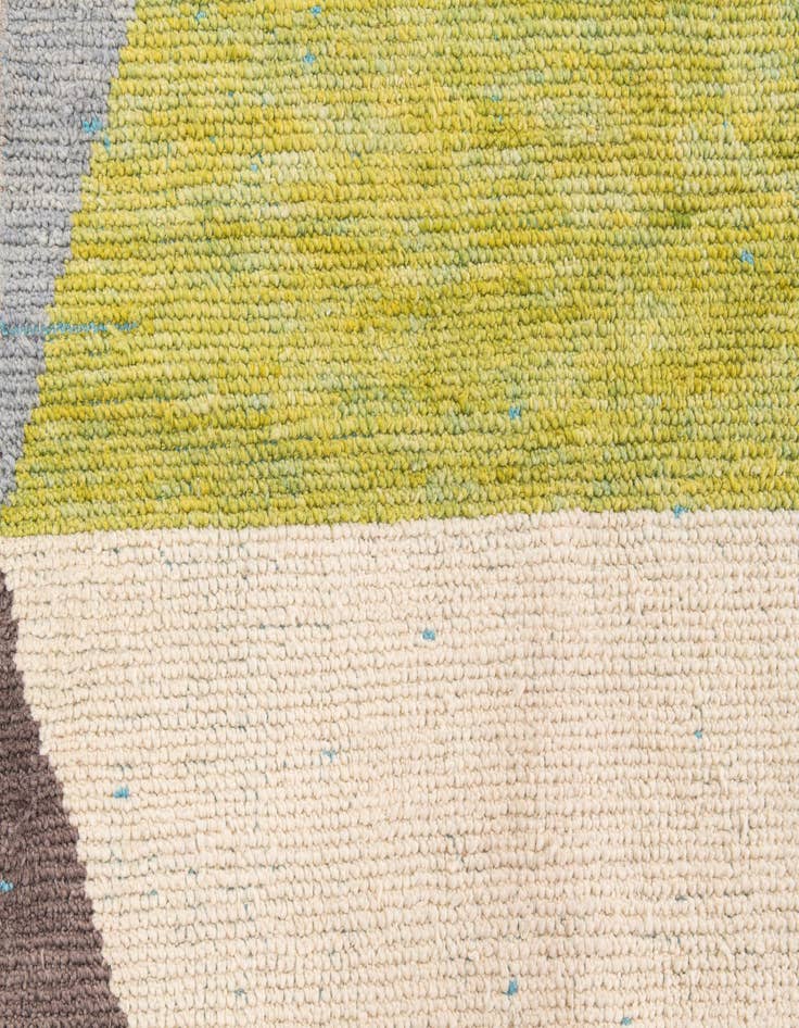 Detail image of  8' 9 x 12' 4  Hand Knotted Moroccan Wool Rug
