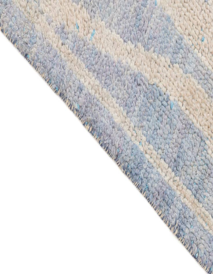 Detail image of  7' 7 x 10' 3  Hand Knotted Moroccan Wool Rug