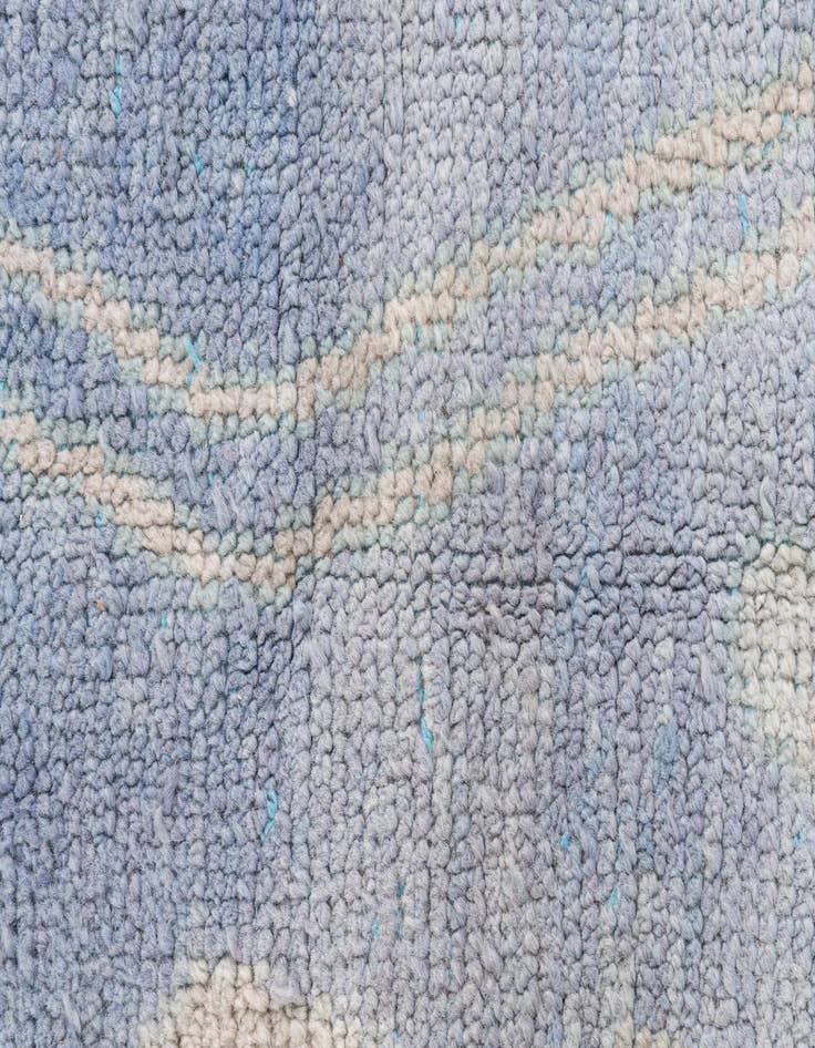 Detail image of  7' 7 x 10' 3  Hand Knotted Moroccan Wool Rug