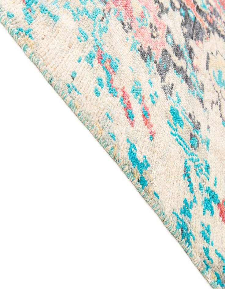 Detail image of  8' 7 x 11' 7  Hand Knotted Moroccan Wool Rug