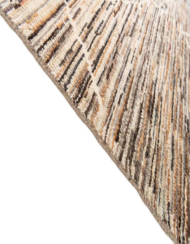 Detail image of  8' x 9' 9  Hand Knotted Moroccan Rug