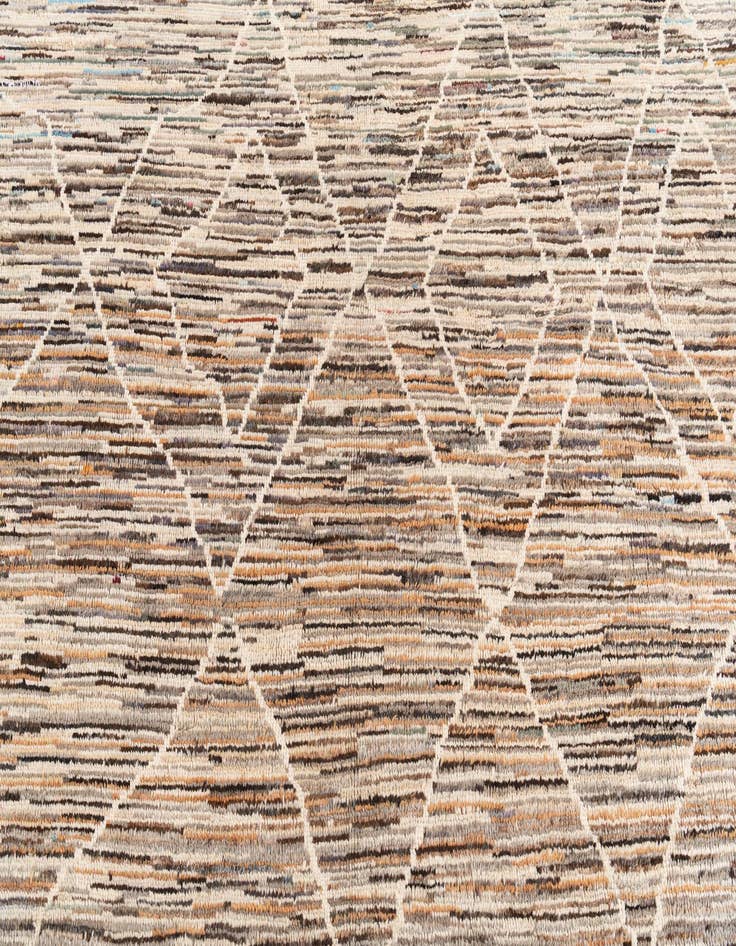 Detail image of  8' x 9' 9  Hand Knotted Moroccan Rug