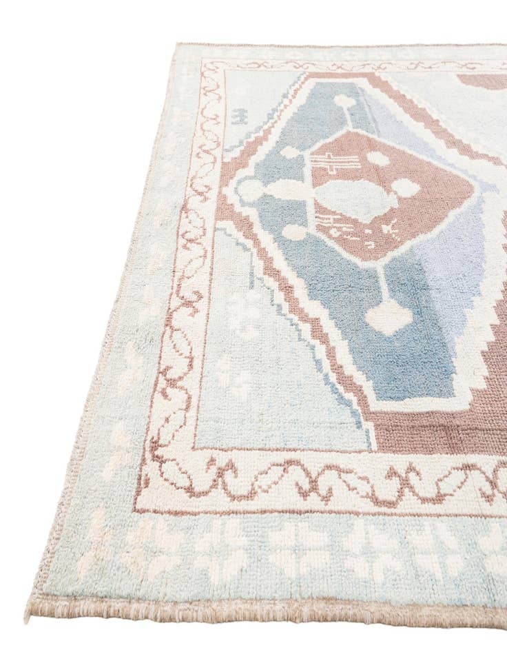 Detail image of  8' 3 x 10'  Hand Knotted Moroccan Wool Rug