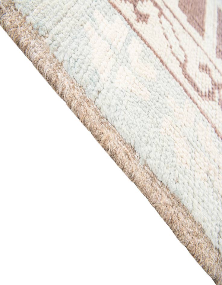 Detail image of  8' 3 x 10'  Hand Knotted Moroccan Wool Rug