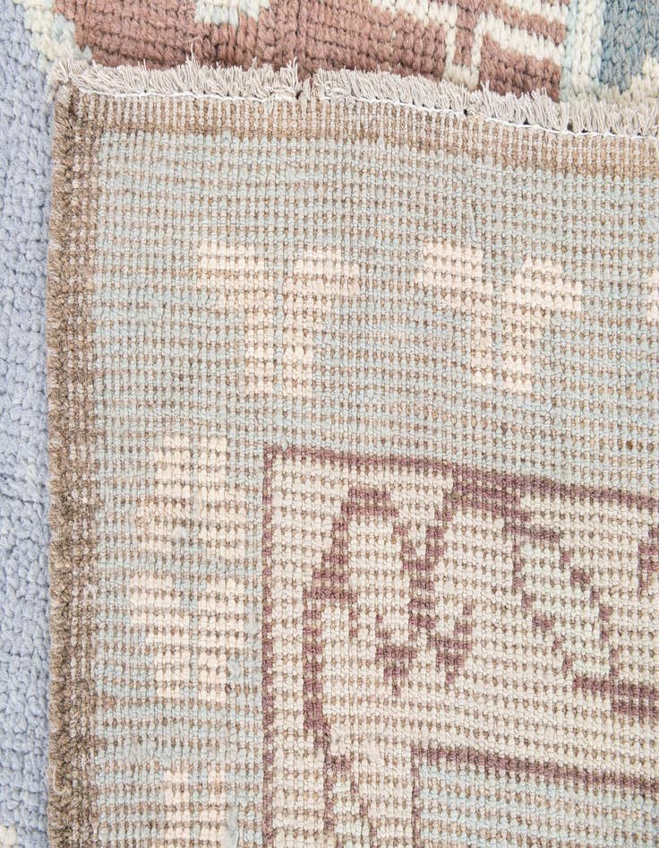 Detail image of  8' 3 x 10'  Hand Knotted Moroccan Wool Rug