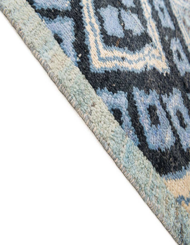 Detail image of  8' 2 x 10' 2  Hand Knotted Moroccan Wool Rug