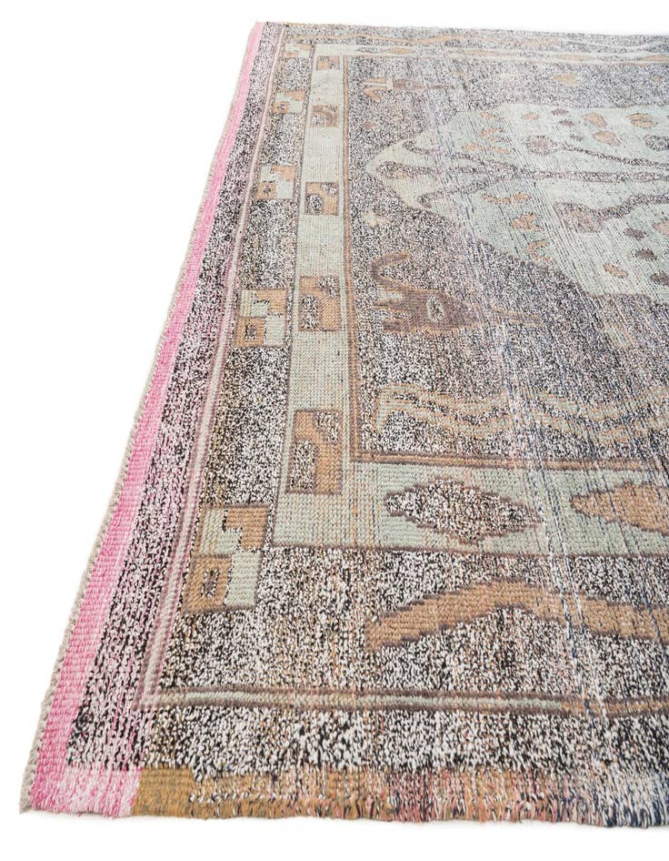 Detail image of  8' 10 x 12' 1  Hand Knotted Moroccan Wool Rug