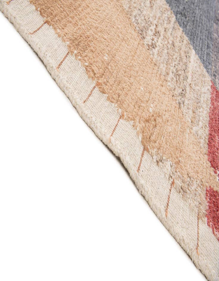 Detail image of  8' 10 x 13'  Hand Knotted Moroccan Wool Rug