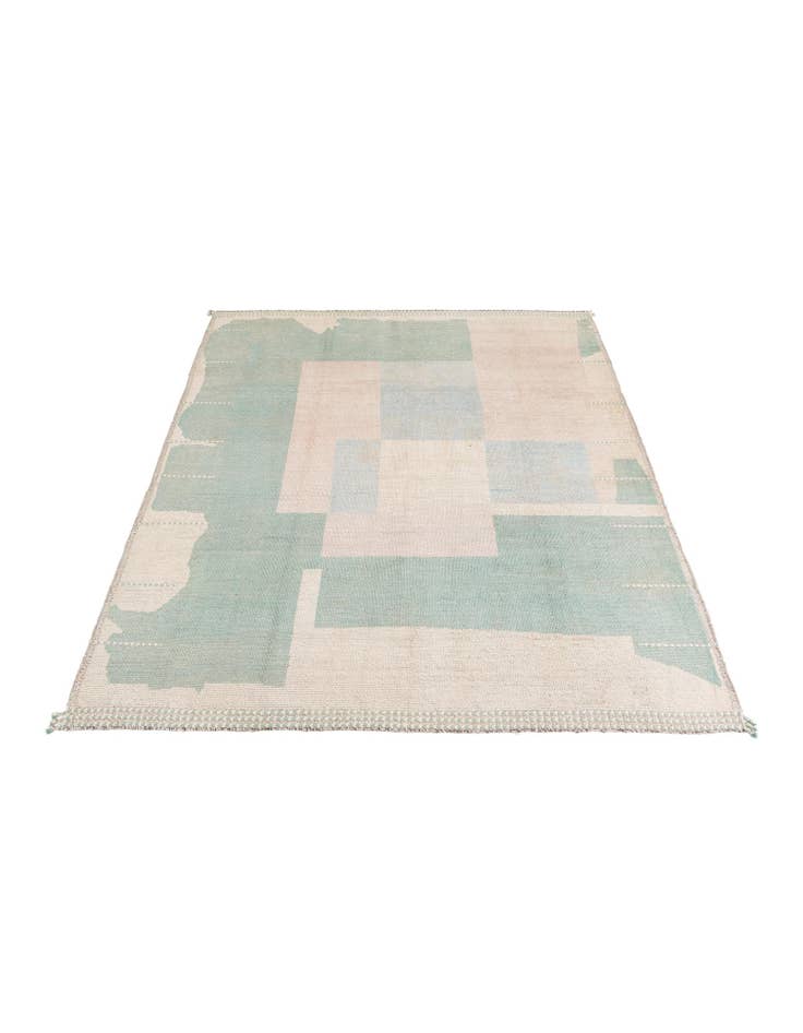 Detail image of  8' 2 x 9' 10  Hand Knotted Moroccan Wool Rug