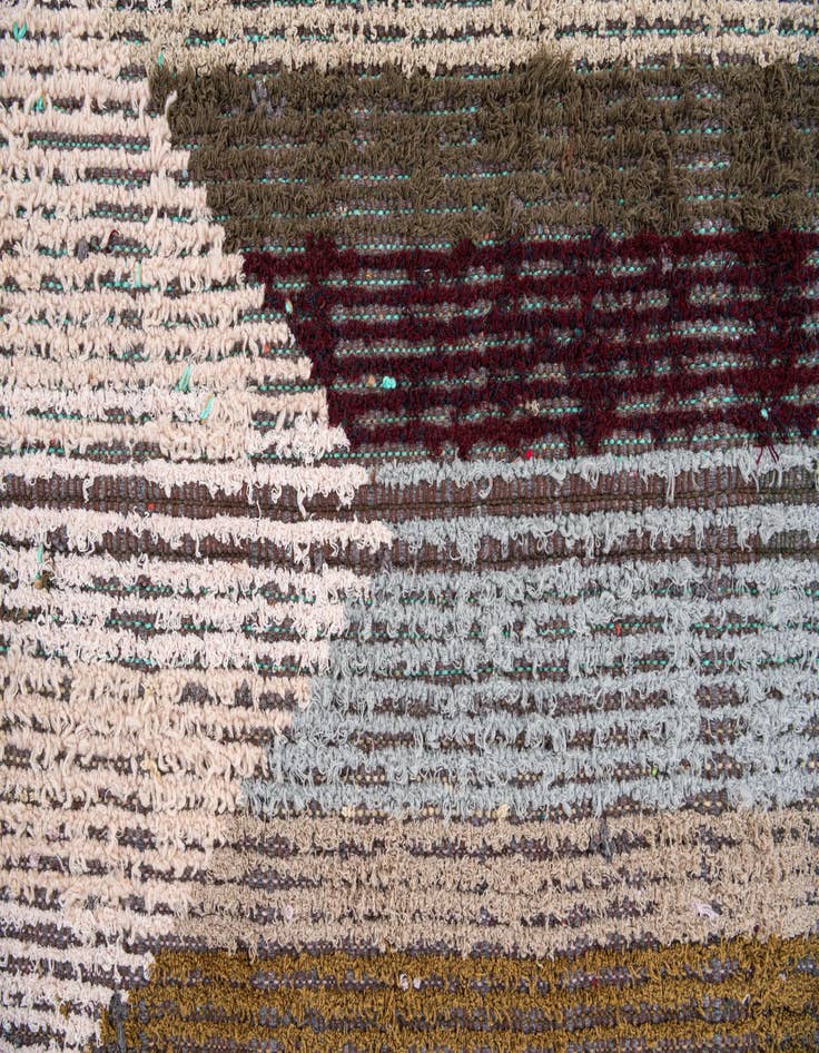 Detail image of  8' 2 x 10' 4  Hand Knotted Moroccan Wool Rug