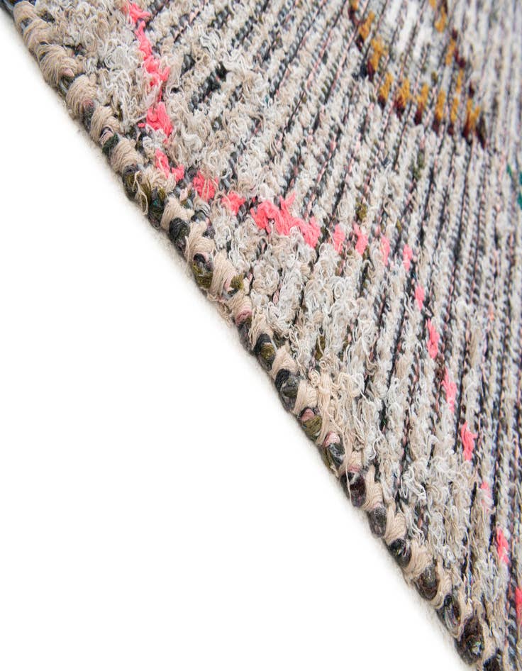 Detail image of  5' 8 x 8' 3  Hand Knotted Moroccan Wool Rug