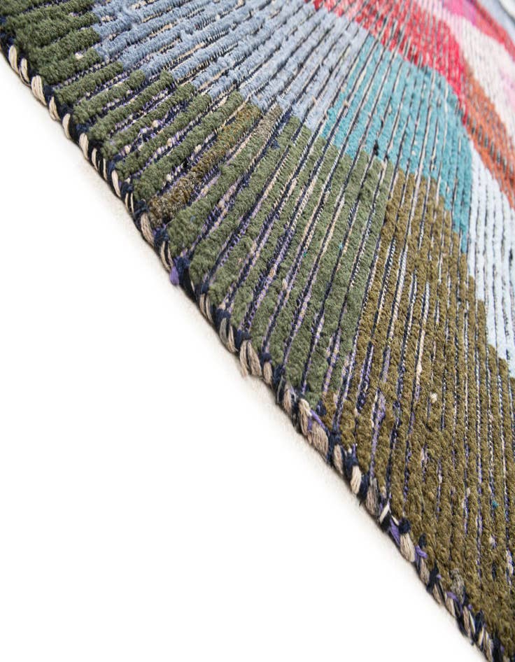 Detail image of  9' 3 x 12' 2  Hand Knotted Moroccan Wool Rug