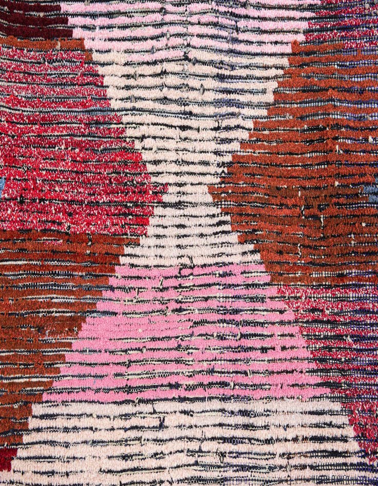 Detail image of  9' 3 x 12' 2  Hand Knotted Moroccan Wool Rug